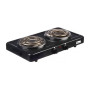 Электроплита 2 конфорки большая спираль Domotec MS-5532