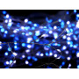 Гірлянда мідний дріт Штора 3,0мХ1,0м 200LED (білий-синій) COPPER-WIRE-200WB-6