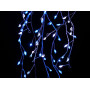 Гірлянда мідний дріт Штора 3,0мХ1,0м 200LED (білий-синій) COPPER-WIRE-200WB-6