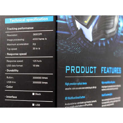 Компьютерная мышь проводная игровая iMICE A9