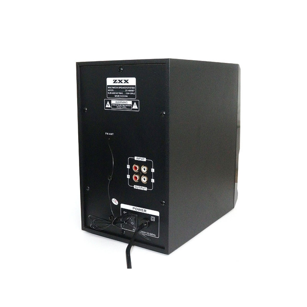 Купить Музыкальный центр 2.1 15Вт+2х5Вт BT/FM/USB/SD/ДУ ZXX ZX
