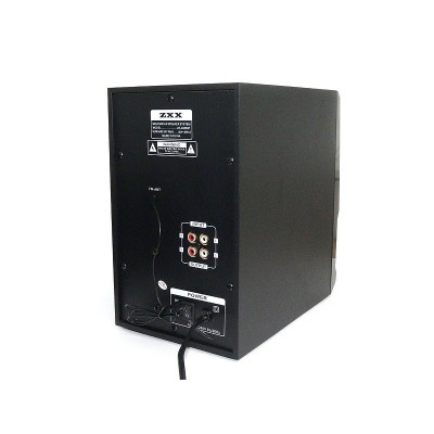 Музыкальный центр 2.1 15Вт+2х5Вт BT/FM/USB/SD/ДУ ZXX ZX-4800BT