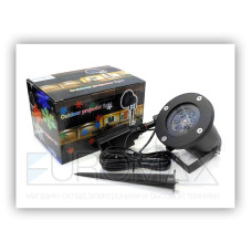 Проектор новогодний 12 больших цветных фигур PIC-02-12