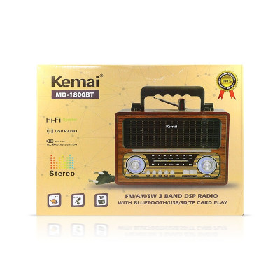 Радиоприемник Bluetooth DSP Kemai MD-1800BT