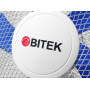 Вентилятор напольный BITEK 16" (40см) 100Вт 5 пласт. лоп. белый/синий BT-1630WB