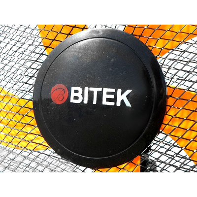 Вентилятор напольный BITEK 16" (40см) 100Вт 5 пласт. лоп. черный/оранжевый BT-1630BO
