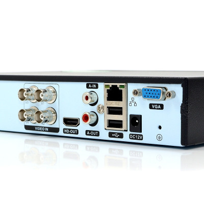 Видеорегистратор DVR 4 камеры 0,3Мп 6145H-P4