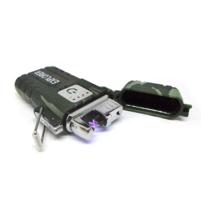Зажигалка электрическая micro USB нить накаливания L-15636 (уп.