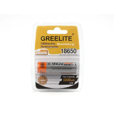 Аккумулятор 18650 5800мАч 3,7В Li-Ion Greelite FST-02
