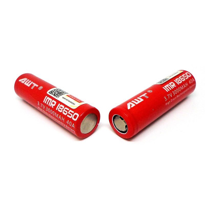 Аккумулятор 18650 AWT 3000мАч 3,7В Li-Ion 18650-AWT