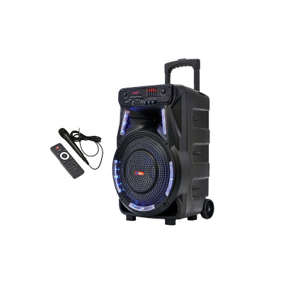 Акустическая переносная колонка SS-7373 400Вт 12" 53х35х28см USB/SD/FM/BT/2MIC/ДУ