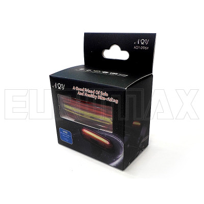 Ліхтар велосипедний USB червоний/білий C09-096-RW