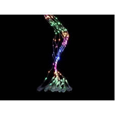 Гірлянда мідний дріт Штора 2,0мХ2,0м Крапля 400LED (теплий білий) COPPER-WIRE-400WW-8