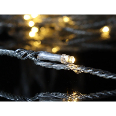 Гирлянда Водопад прозрачный провод 3,0мХ1,5м 320LED (теплый белый) IT-RAINS-320-WW