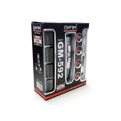 Машинка для стрижки 10 в 1 Gemei GM-592