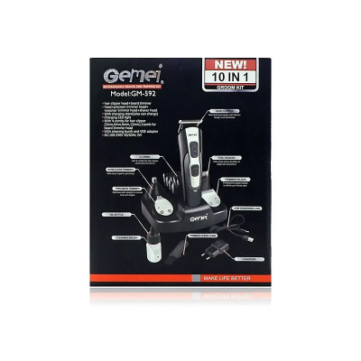 Машинка для стрижки 10 в 1 Gemei GM-592