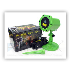Проектор лазерный пластиковый зеленый PIC-04-12