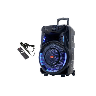 Акустическая переносная колонка SS-7474 400Вт 15" 0х0х0см USB/SD/FM/BT/2MIC/ДУ