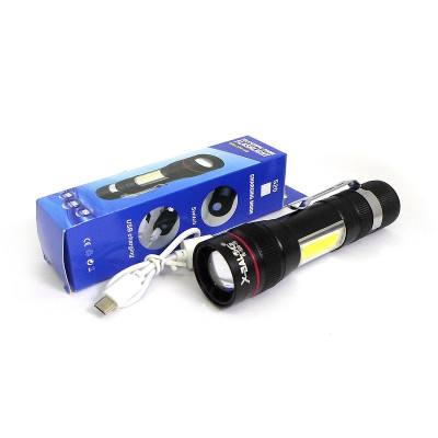 Фонарь полицейский micro USB Bailong BL-520-T6+COB