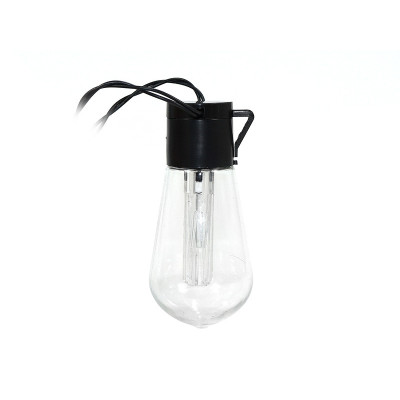 Гирлянда 10 водонепроницаемых прозрачных акриловых ламп 4м WATERPROOF-BALL-10WW-6 (теплый белый)