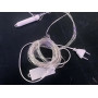 Гирлянда медная проволока Конский хвост 2,0м 20 нитей 400LED (белый) COPPER-WIRE-400W-2