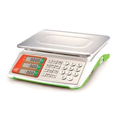 Весы электронные торговые 55кг 4В металлические кнопки BITEK BT-828C