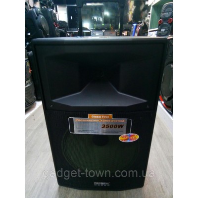 Портативная акустика с микрофонами Temeisheng SL15-04 /400W (USB/Bluetooth/Пульт ДУ/FM)