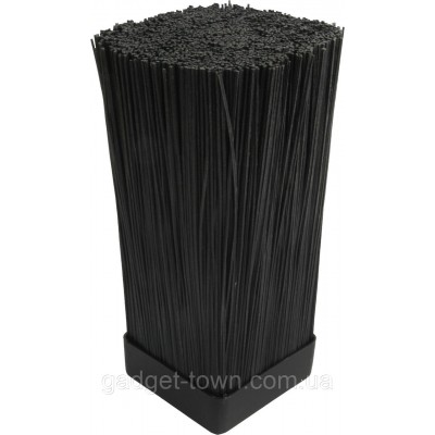 Подставка для ножей German Family квадрат черный/серый мрамор