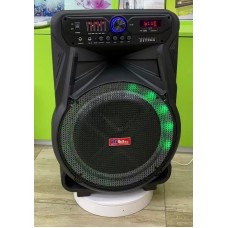 Колонка аккумуляторная Sky Sound-7272 15 дюймов с радиомикрофоном 200W (USB/FM/Bluetooth/TWS)