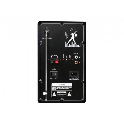 Колонка с аккумулятором ZXX-9292 / 2x10"/ 2x125W/ 2 радиомикрофона/ TMG ORIGINAL