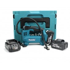 Аккумуляторный автомобильный компрессор Makita DMP180 (12л/мин 36V, 10A), с LED-индикатором давления