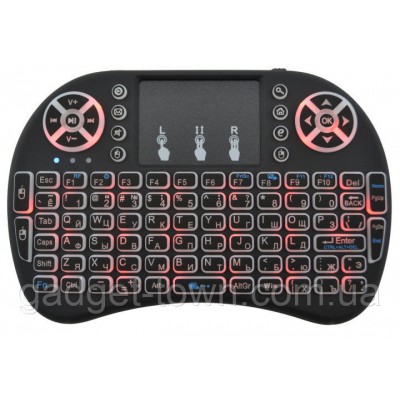 Беспроводная клавиатура с тачпадом и подсветкой LED