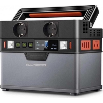 Портативная зарядная станция 300Вт Allpowers для квартиры 220 вольт, Универсальная зарядная станция