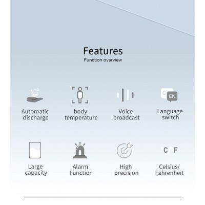 Дозатор мыла с интеллектуальным датчиком GP-100PRO и функцией измерения температуры