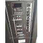Аккумуляторная колонка профессиональная с микрофонами Temeisheng TMS-1521 / 400W (USB/Bluetooth/Пульт ДУ/ FM)