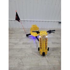 Дрифт-Карт hi-tech Electro 8" желтый паук Спайдер Мен