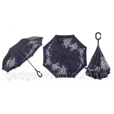 Зонт наоборот с ручкой крюк El 8883