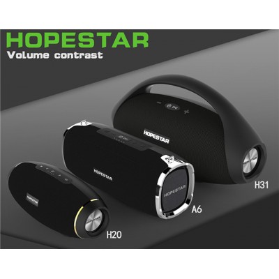 Мощная портативная bluetooth колонка Sound System H31 Hopestar (синий)