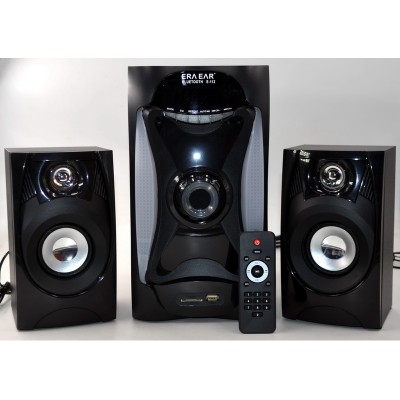 Акустическая система с сабвуфером, музыкальный центр 2.1 Era Ear E-112 (USB/Bluetooth/FM-радио)
