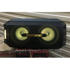 Портативная колонка с микрофонами TMS208-01 / 150W (USB/FM/Bluetooth)  Супер звук!