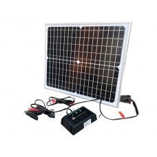Портативная солнечная панель для зарядки мобильных устройств 20W, с USB портом и контроллером