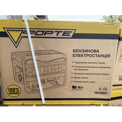 Генератор бензиновий с медной обмоткой FORTE 2.8 кВт