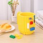 Чашка-конструктор LEGO с деталями в комплекте 350 мл.