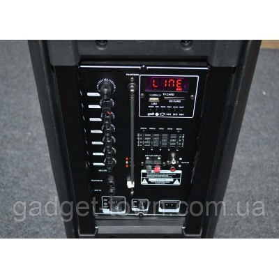 Колонка-чемодан Meirende MR-1010 c микрофоном