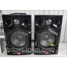 Стерео колонки Wimpex 12 дюймов, 2х200W, Bluetooth, микрофон, пульт Пара