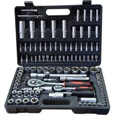 Набор ключей и торцевых головок 108 предметов в кейсе