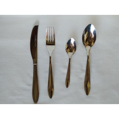 Набор столовых предметов, фраже Zepter на подставке 24 предмета, столовый набор из нержавеющей стали