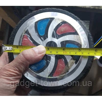 Мотор колеса альминий + LED ПАРА для гироскутера, гироборда 6.5 дюймов 250 ватт