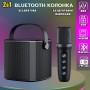 Портативна колонка з караоке мікрофоном YS102 10 W Bluetooth, HiFi, USB, microSD, AUX, Type-C Чорний