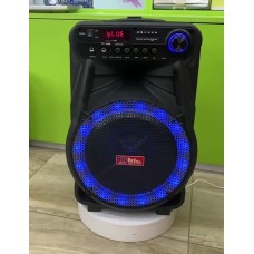 Колонка аккумуляторная Sky Sound-7171 12 дюймов с радиомикрофоном 180W (USB/FM/Bluetooth/TWS)